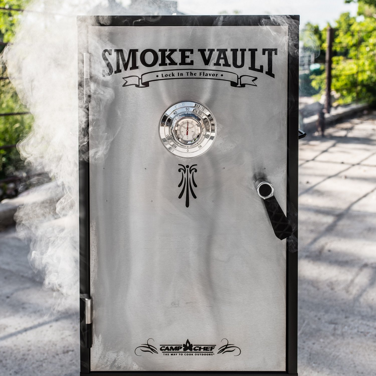 Camp Chef 18 in Smoke Vault Smoke Academy