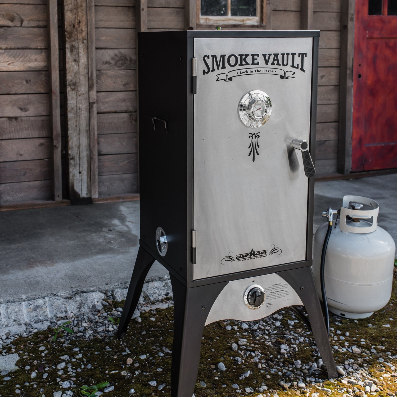 Camp Chef 18 in Smoke Vault Smoke Academy