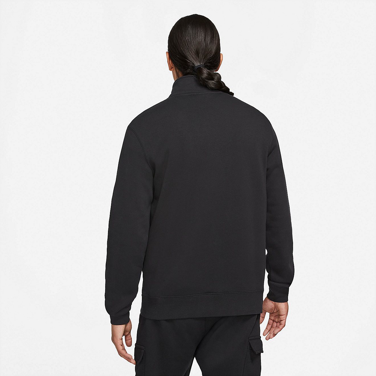 Nike Men's Sportswear Club Brushed-Back 1/2 Zip Pullover                                                                         - view number 2