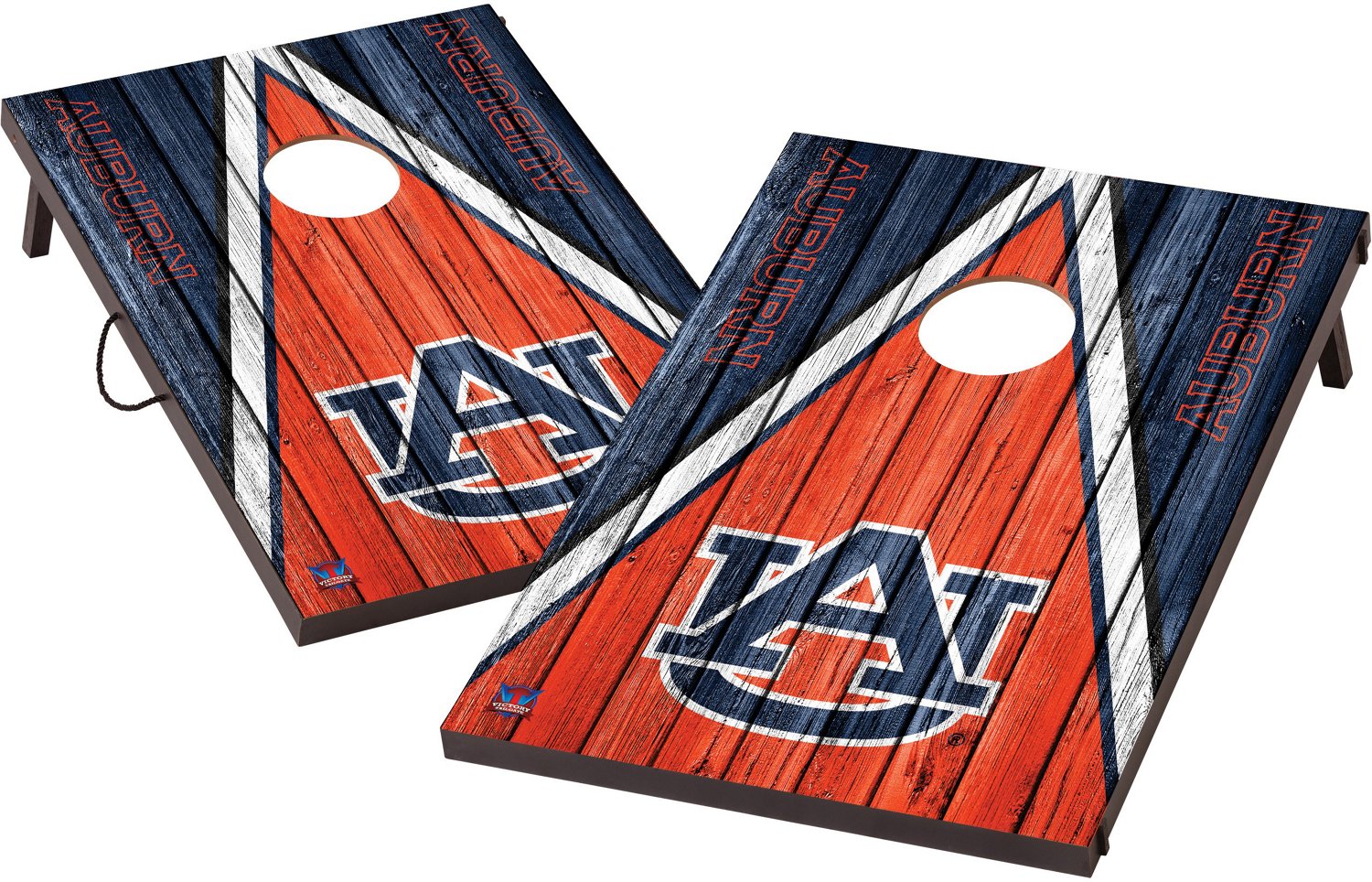 Victory Tailgate University of Auburn Cornhole Game Academy