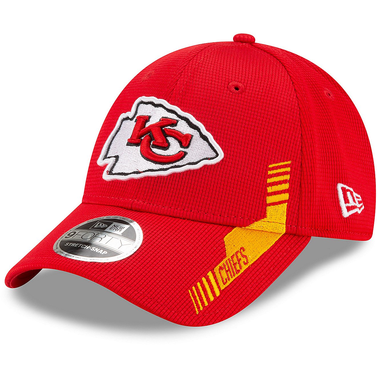 New Era Men's Kansas City Chiefs '21 NFL Home 9FORTYSS Hat                                                                       - view number 1