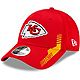 New Era Men's Kansas City Chiefs '21 NFL Home 9FORTYSS Hat                                                                       - view number 1 selected