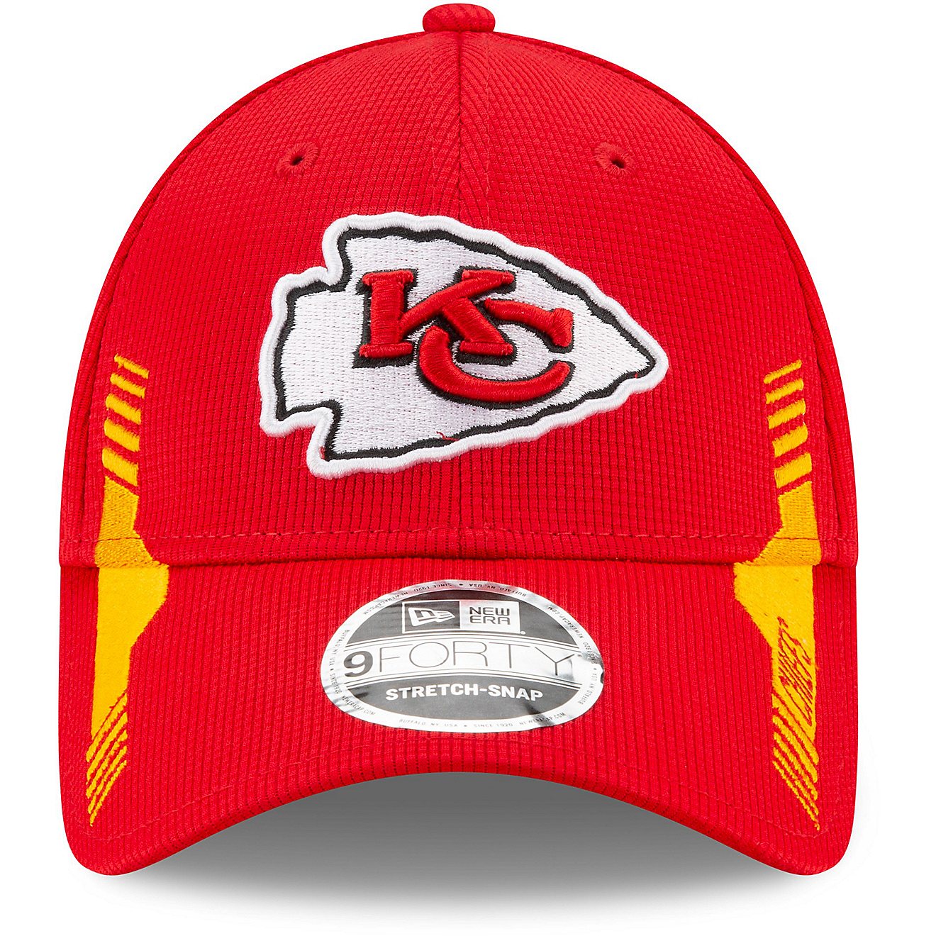 New Era Men's Kansas City Chiefs '21 NFL Home 9FORTYSS Hat                                                                       - view number 3