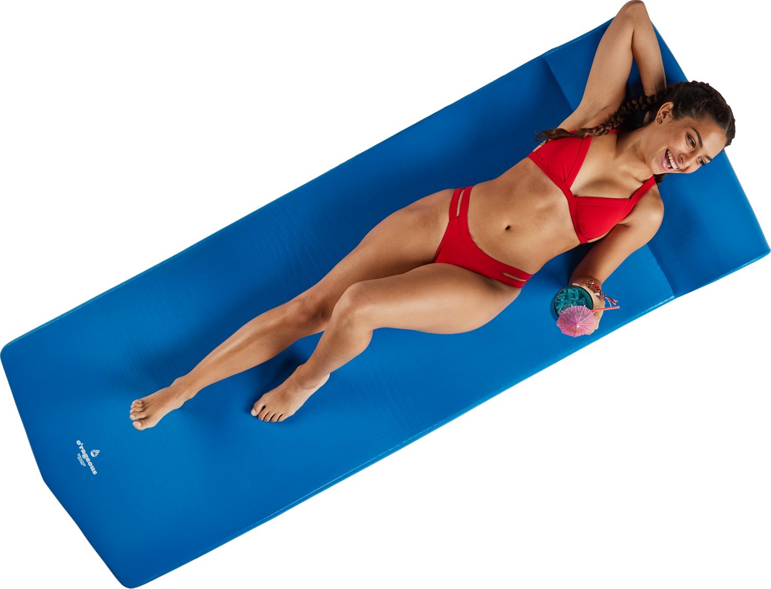 O'Rageous Pool Float Vinyl Lounger
