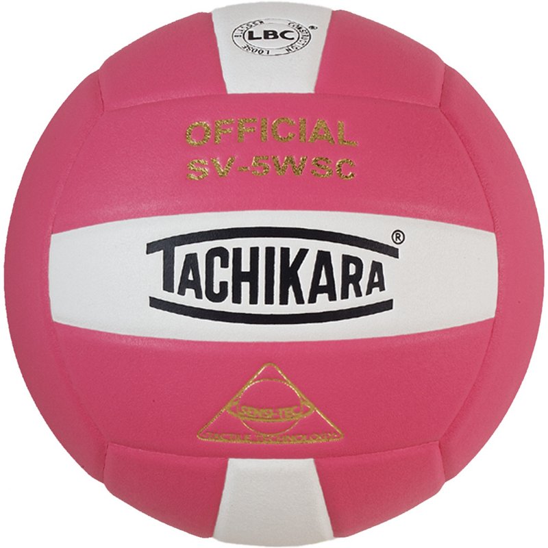 Tachikara SV-5WS Volleyball Pink - Volleyball Equipment at Academy Sports