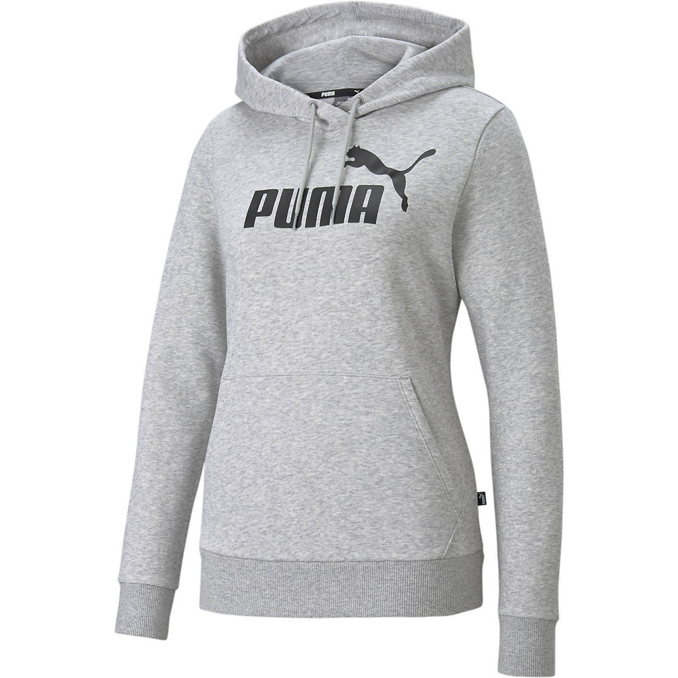 PUMA Women's Fleece Long Sleeve Essential Logo Plus Size Hoodie | Academy