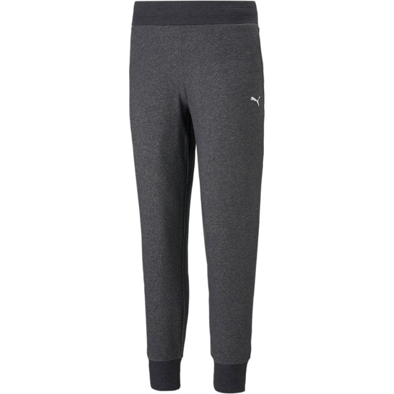 PUMA Women's Fleece Essential Sweatpants Gray Dark, Large - Women's Athletic Performance Tops at Academy Sports