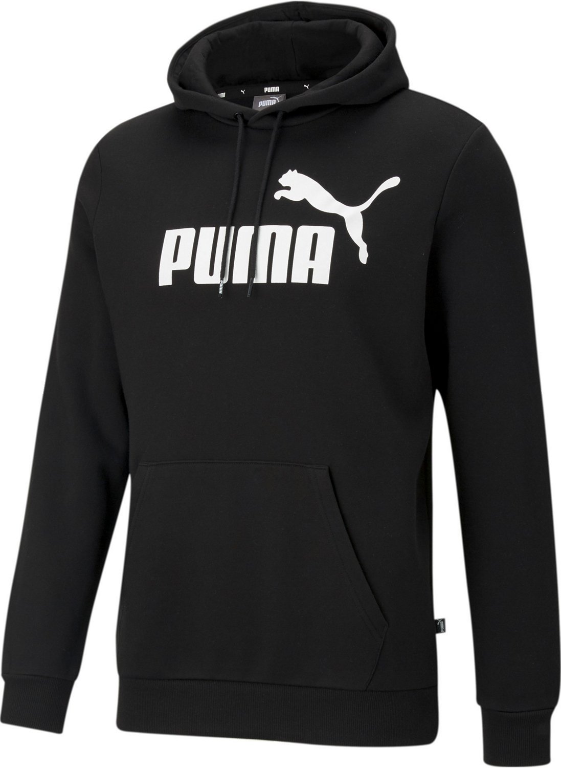 PUMA Men's Essential Big Logo Fleece Hoodie | Academy