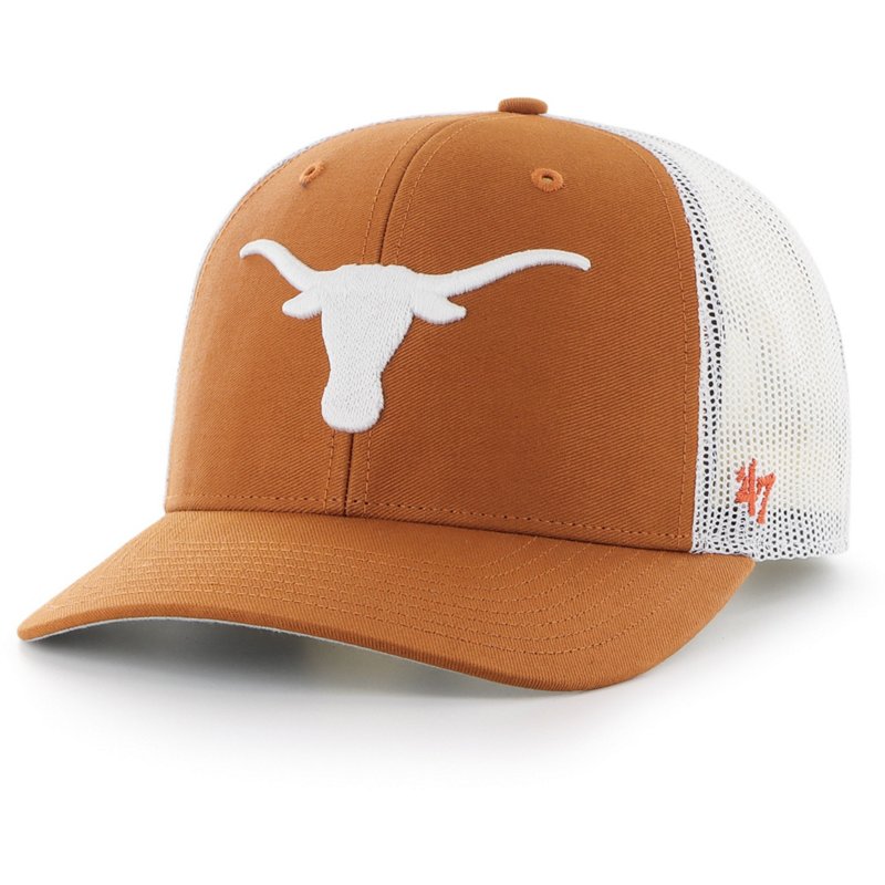 '47 Texas Longhorns Burnt Orange Trucker Adjustable Hat, Men's
