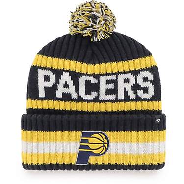 '47 Adults' Indiana Pacers Bering Cuff Knit Beanie Hat                                                                          