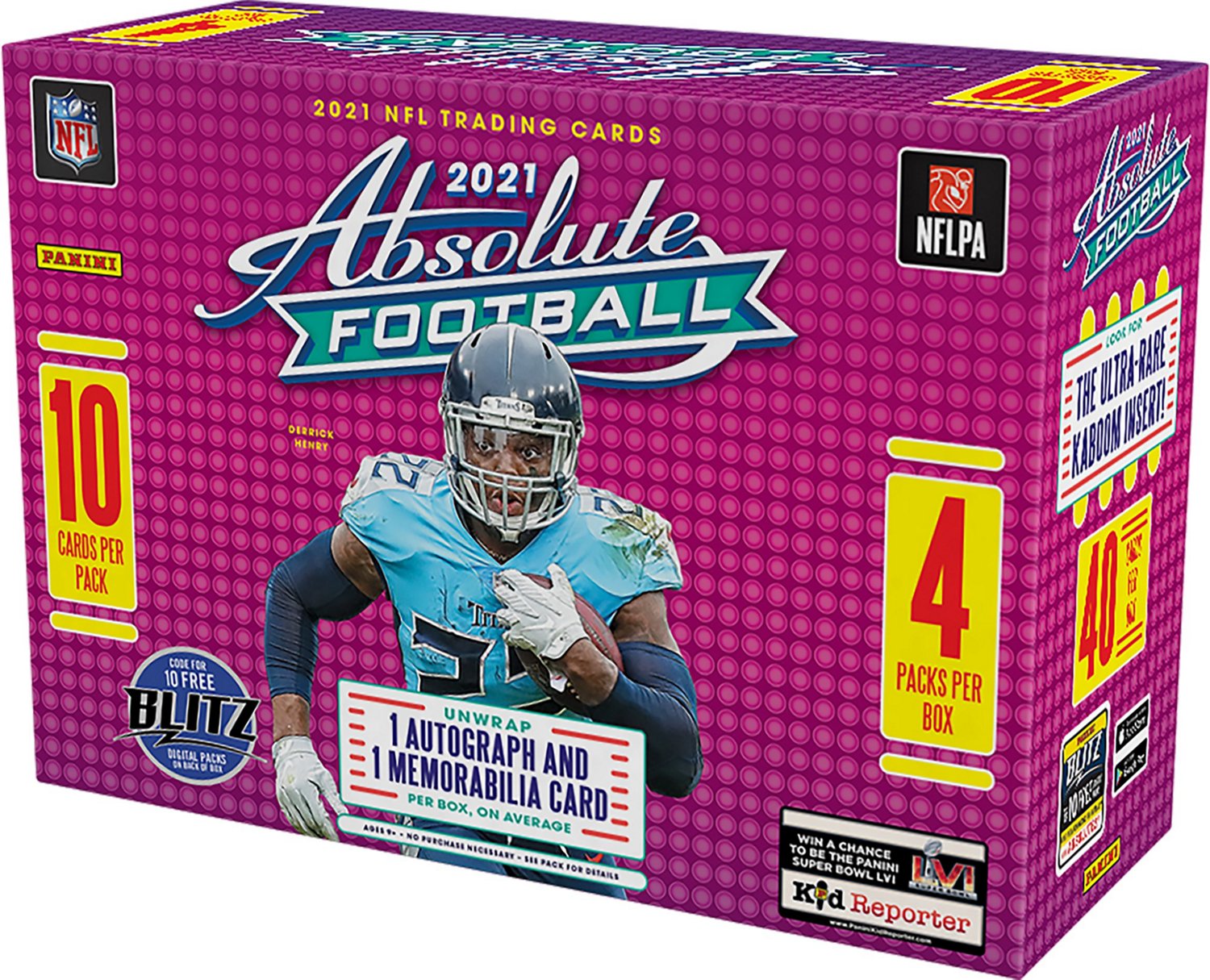 Panini Absolute Football 2024 Mega Box Pat Layney