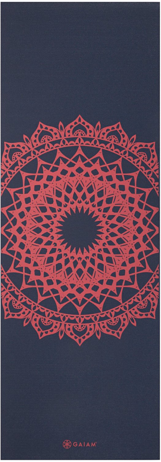 Gaiam Reversible Aubergine Swirl 24 x 68 x 0.24 in Yoga Mat                                                                      - view number 3