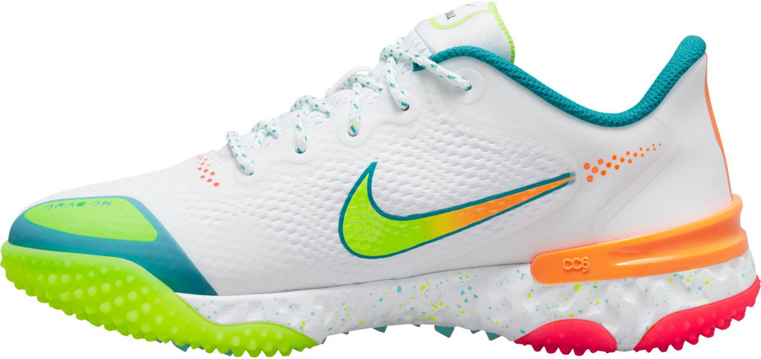 Nike Women's Alpha Huarache Elite 3 Turf Softball Shoes Academy