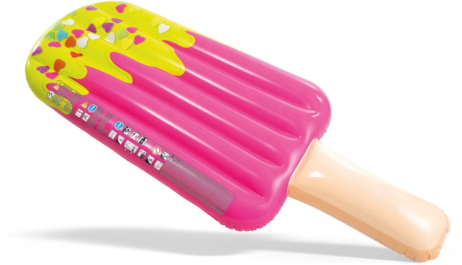 INTEX Adults' Cool Me Down Rainbow Popsicle Inflatable Pool Float
