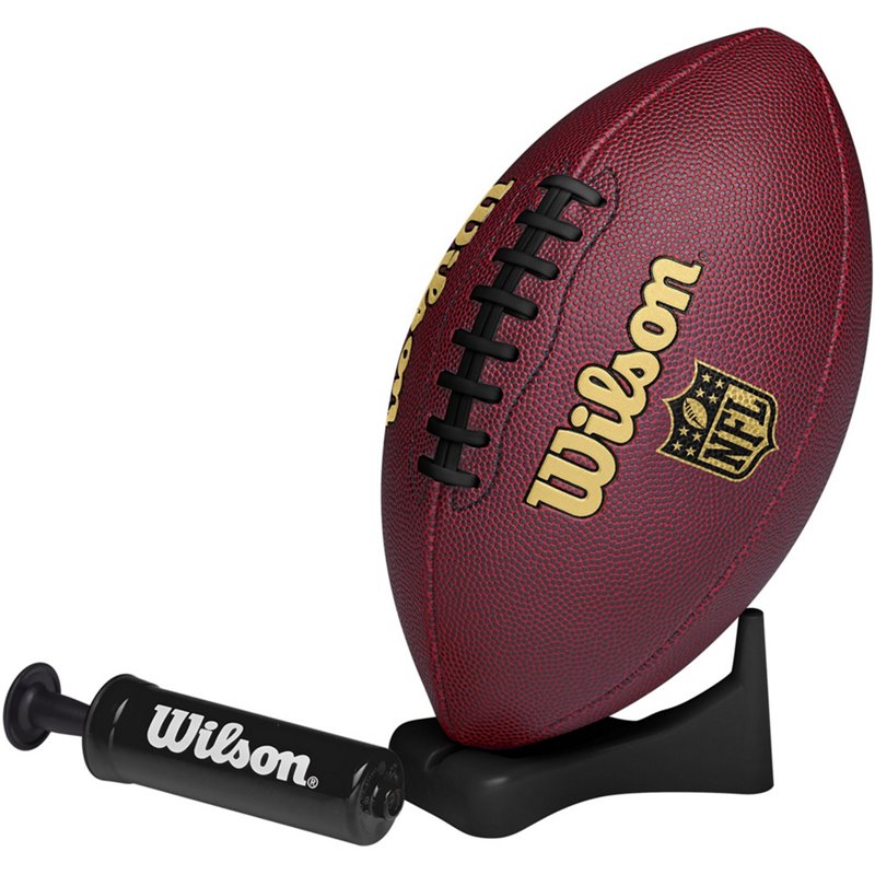 Wilson NFL Tailgate Football Brown/Brown, Junior - Football Equipment at Academy Sports