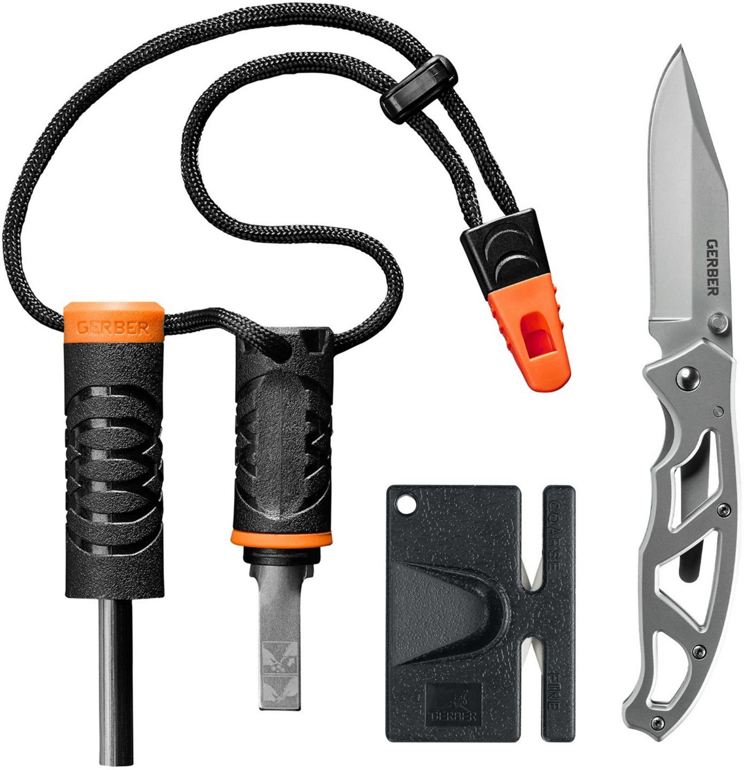 Gerber Combo Set Paraframe, Fire Starter, Sharpener Blade HQ