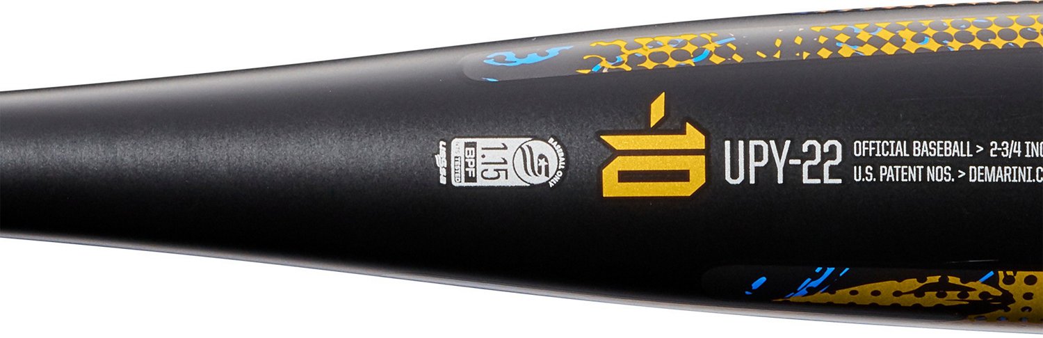 DeMarini Adults' Uprising JBB 2022 Senior League Baseball Bat (-10)                                                              - view number 5
