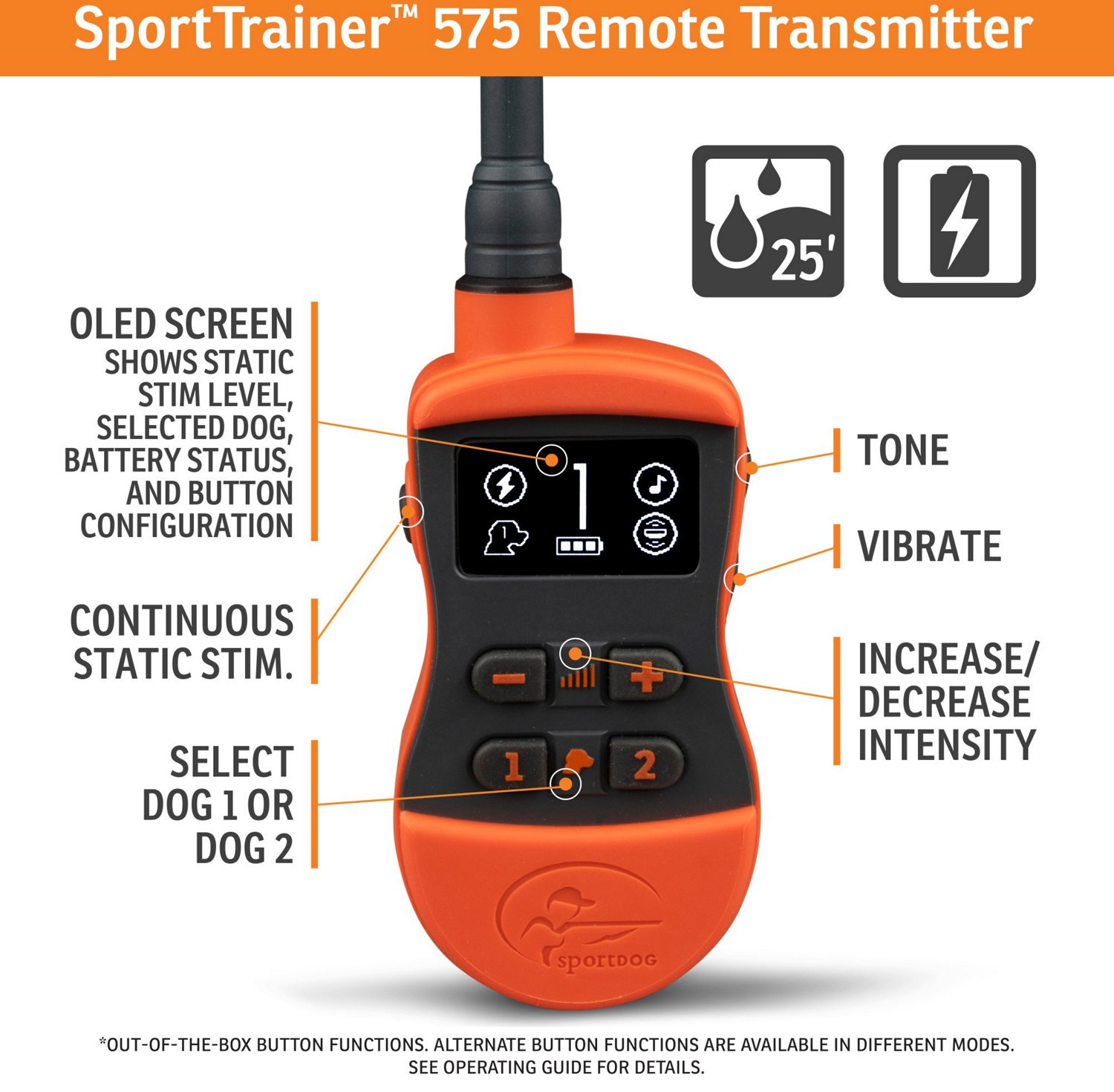 SportDOG Brand SportTrainer 575 Remote                                                                                           - view number 3