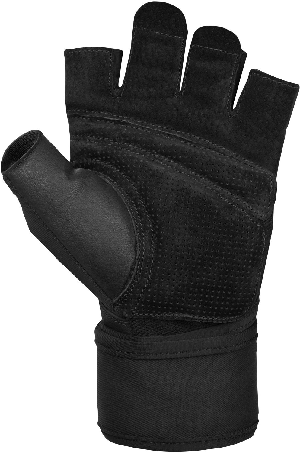 Throwdown Beast Stealth Exercise Fitness Training Gym Gloves (BlackRed, M)