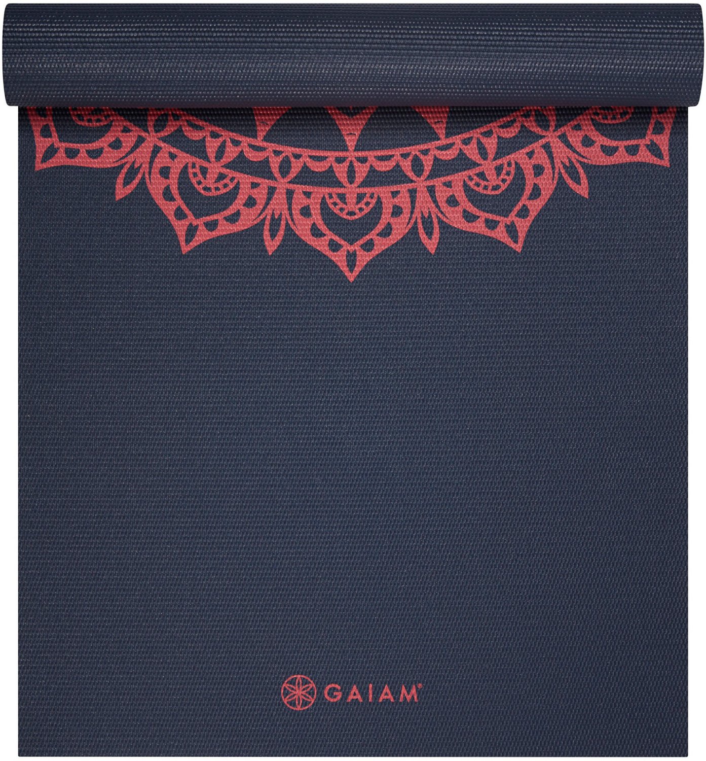 Gaiam Reversible Aubergine Swirl 24 x 68 x 0.24 in Yoga Mat                                                                      - view number 2