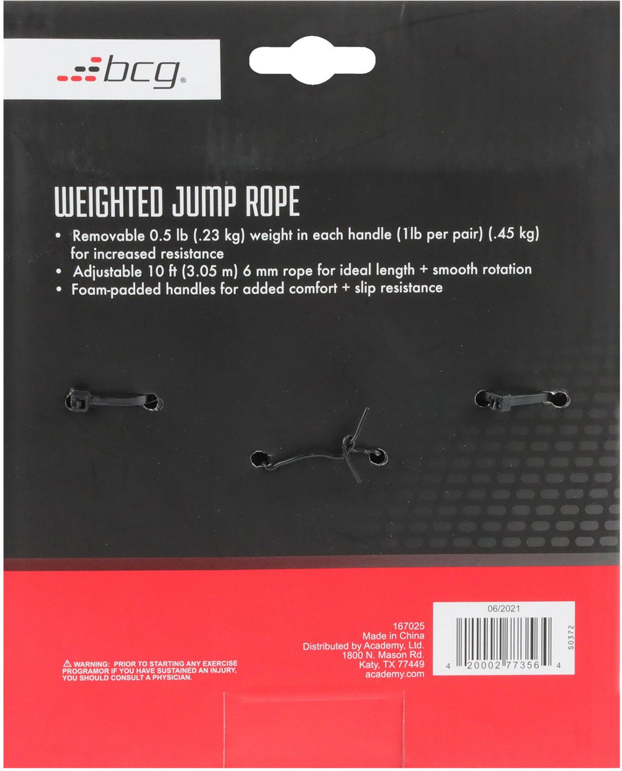 BCG Weighted Jump Rope                                                                                                           - view number 4