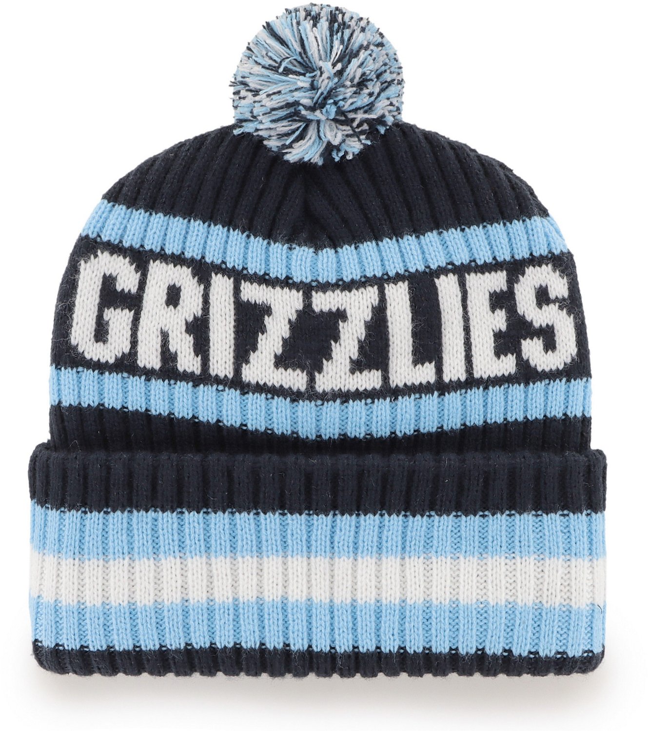 '47 Adults' Memphis Grizzlies Bering Cuff Knit Beanie Hat - view number 2