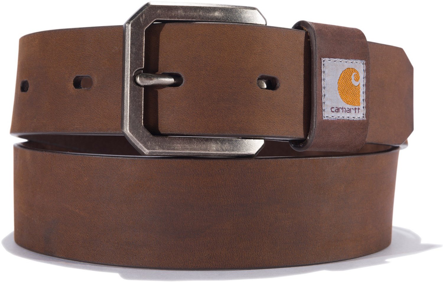 Carhartt Men's Saddle Leather Belt | Free Shipping at Academy