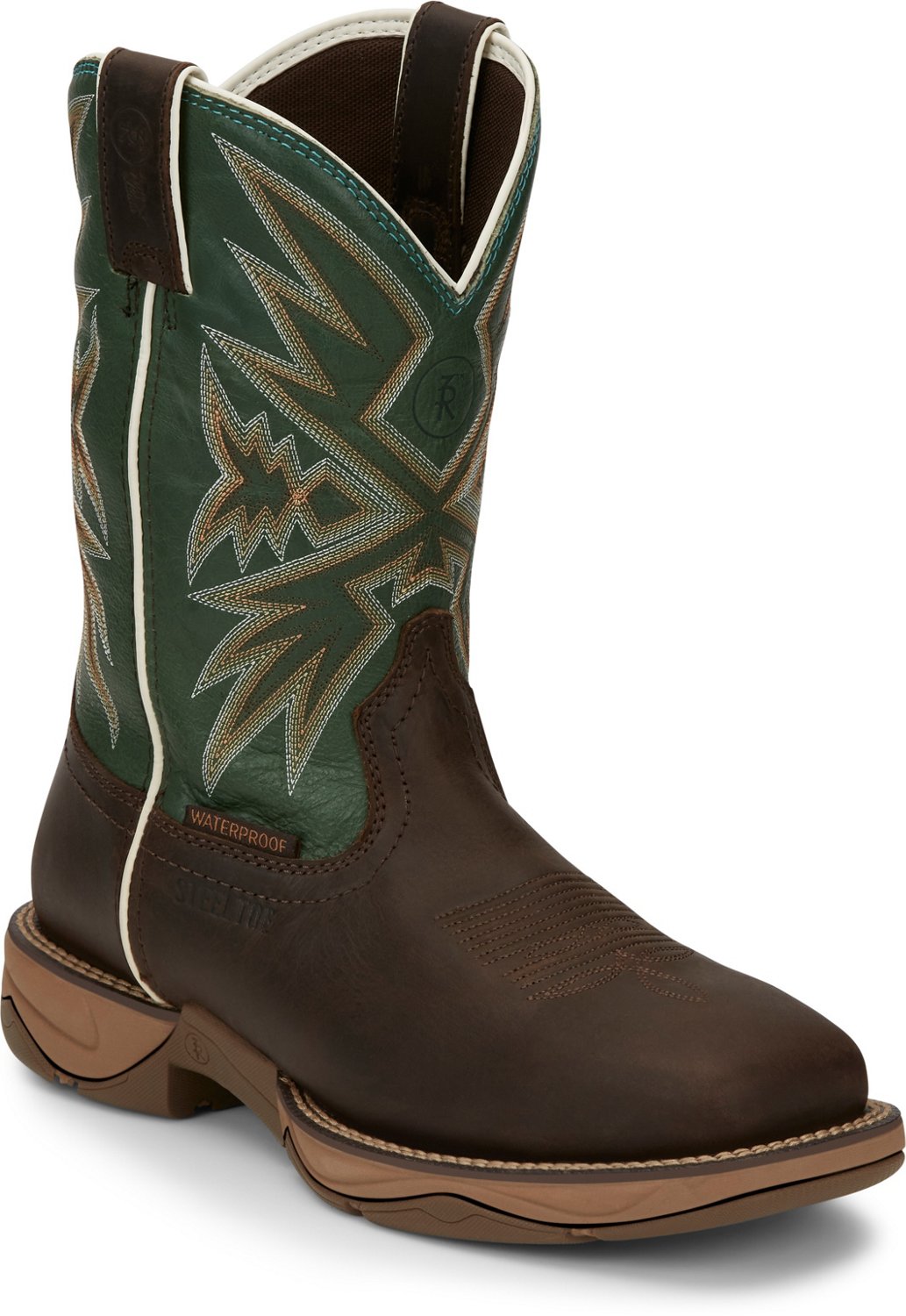 Tony Lama Men's Bartlett Western Steel Toe Work Boots - view number 3