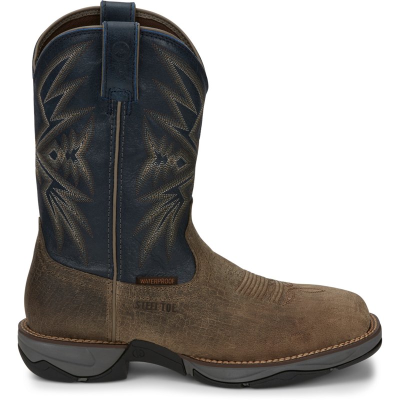 Tony Lama Men's Bartlett Western Steel Toe Work Boots