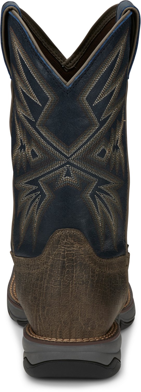 Tony Lama Men's Bartlett Western Steel Toe Work Boots Academy