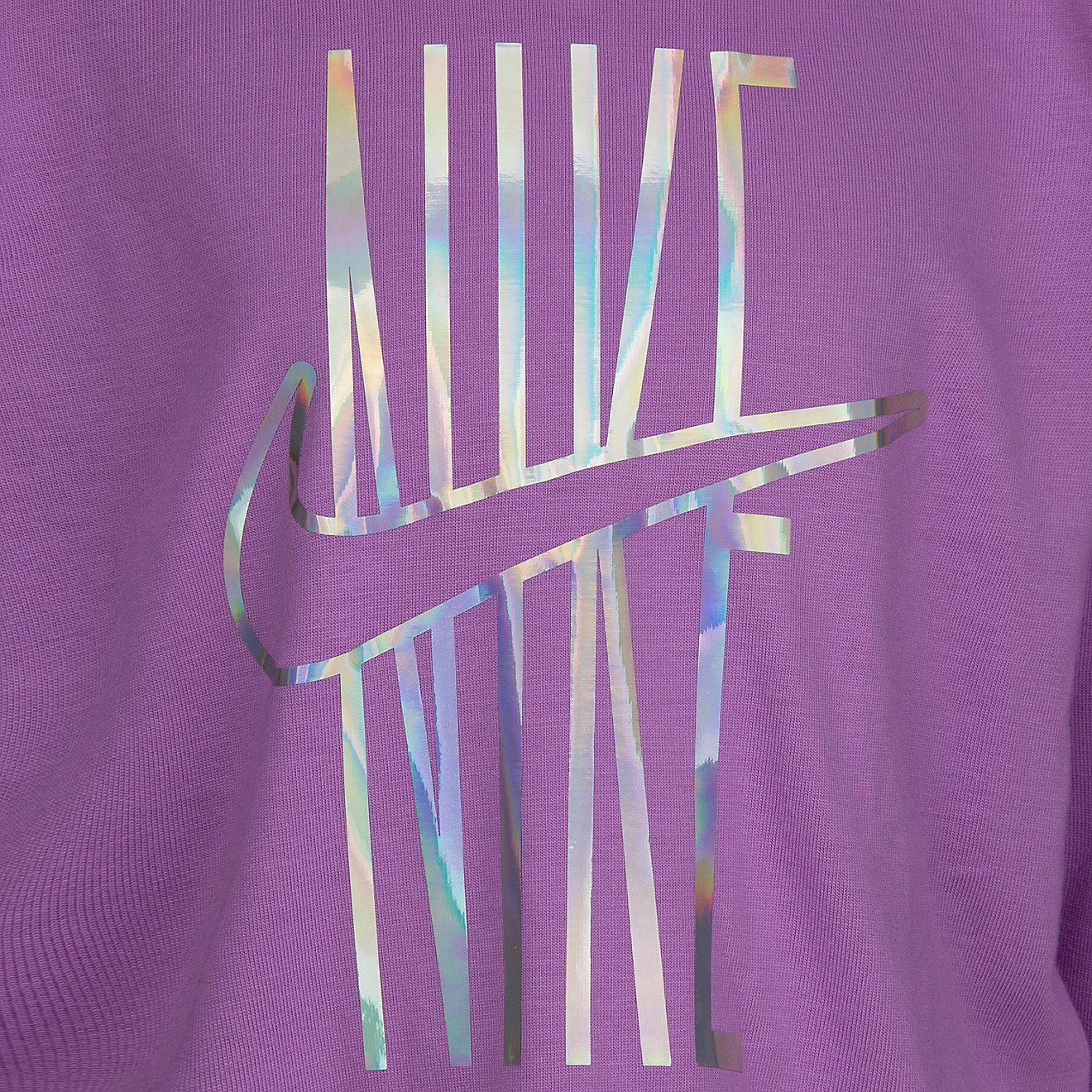 Nike Toddler Girls' Iridescent Futura T-Shirt                                                                                    - view number 5