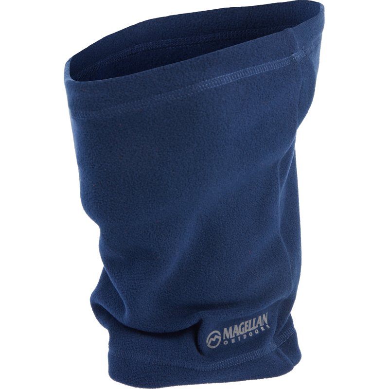 Magellan Outdoors Men's Fleece Neck Gaiter Navy Blue - Men's Hunting/Fishing Headwear at Academy Sports