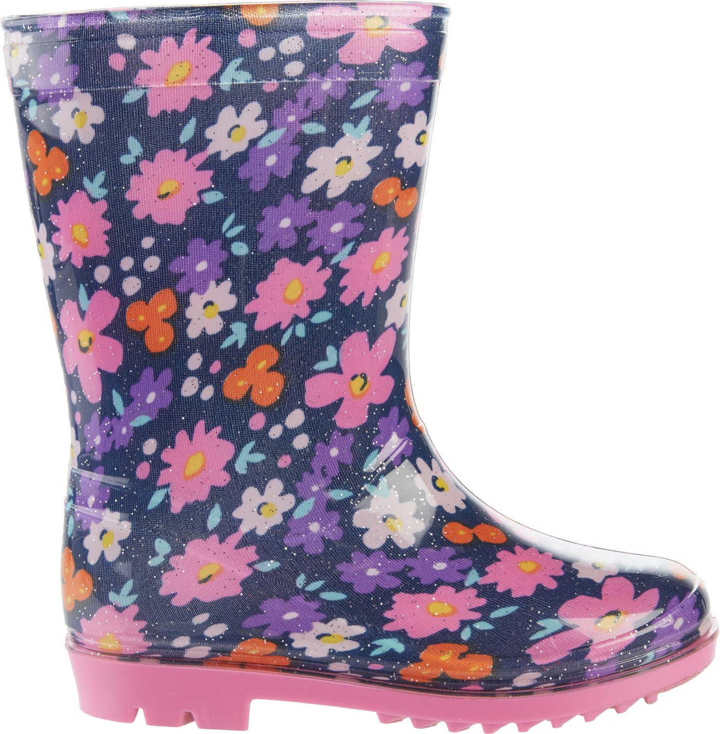 Magellan Outdoors Girls' Floral PVC Boots | Academy