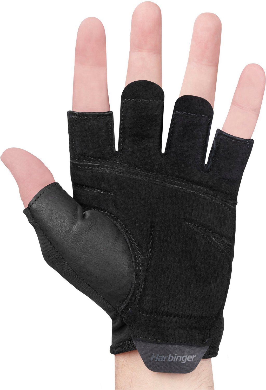 Harbinger Men's Training Grip Wrist Wrap Gloves                                                                                  - view number 6