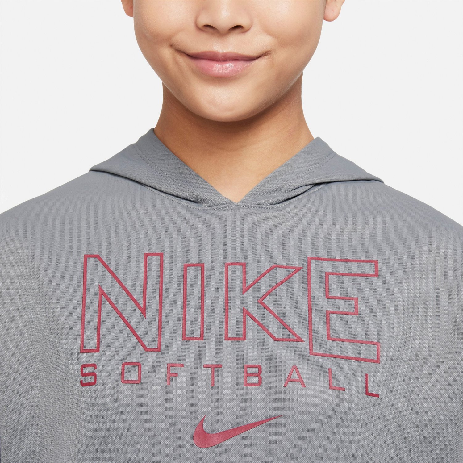 Nike Girls' Therma-FIT Long Sleeve Softball Hoodie - view number 3