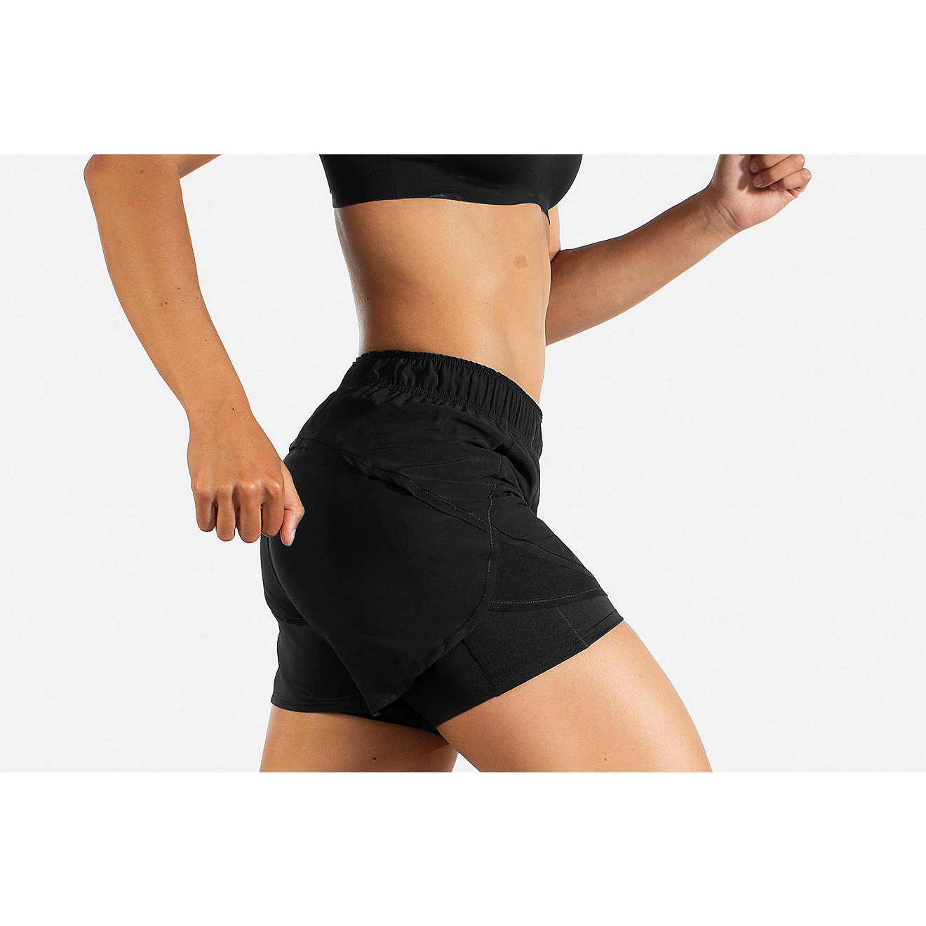 Brooks Women's Chaser 5 in 2-in-1 Shorts                                                                                         - view number 2