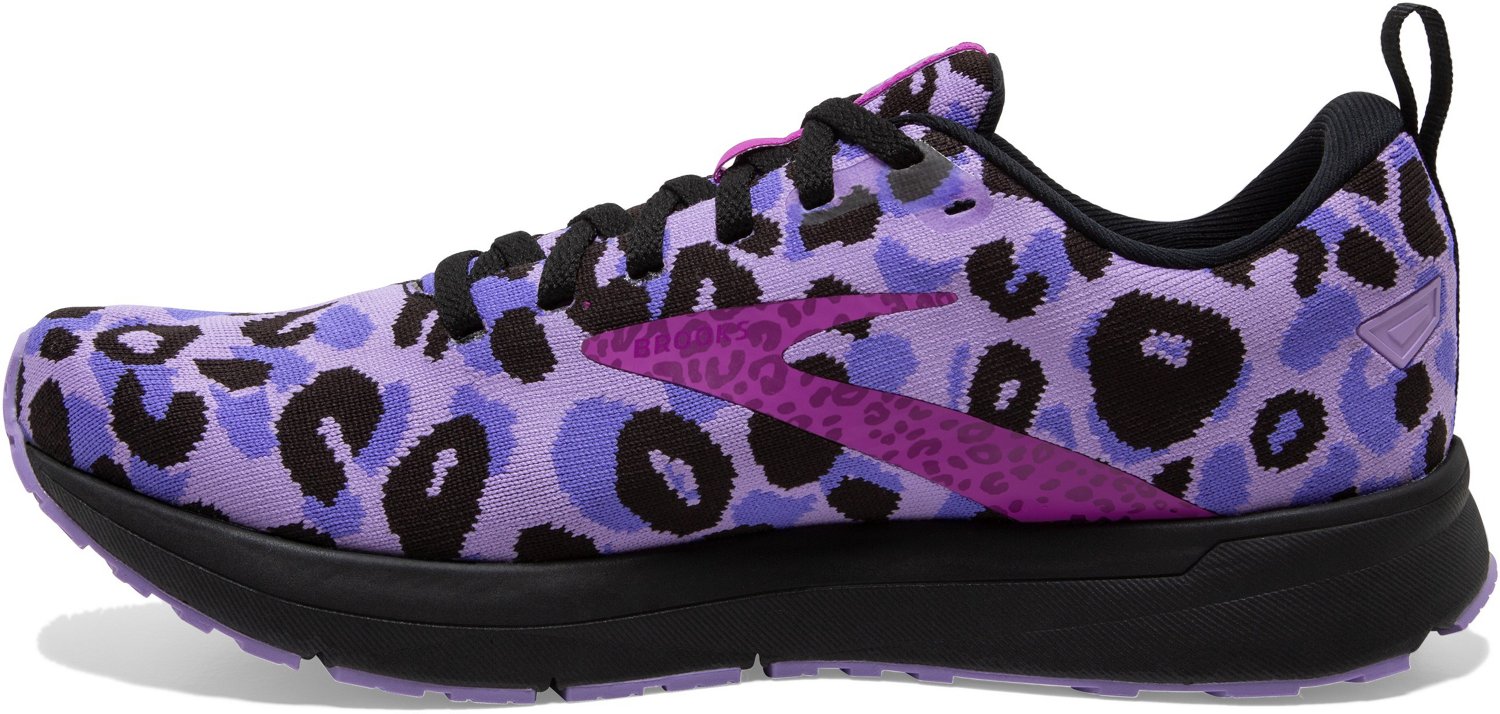 Brooks Women's Revel 5 Electric Animal Cheetah Running Shoes - view number 2