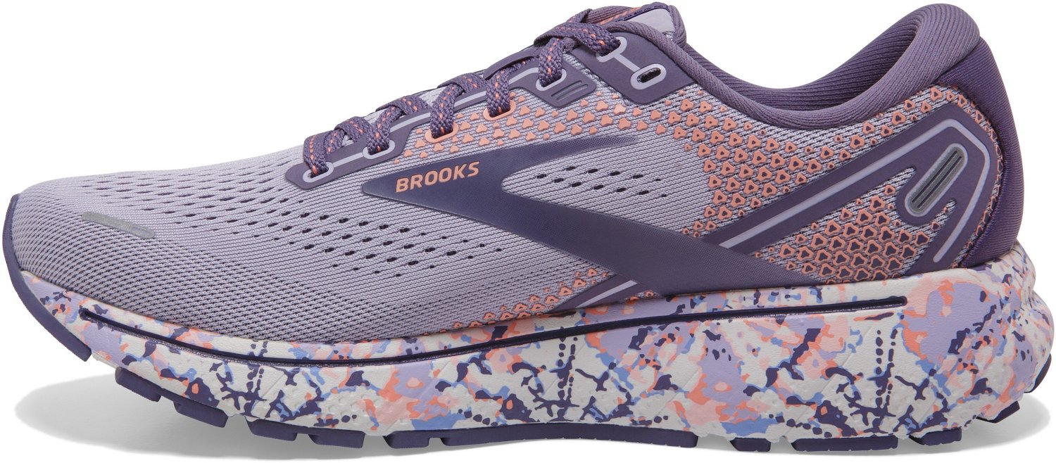 Brooks Women's Ghost 14 Delicate Dyes Running Shoes                                                                              - view number 2