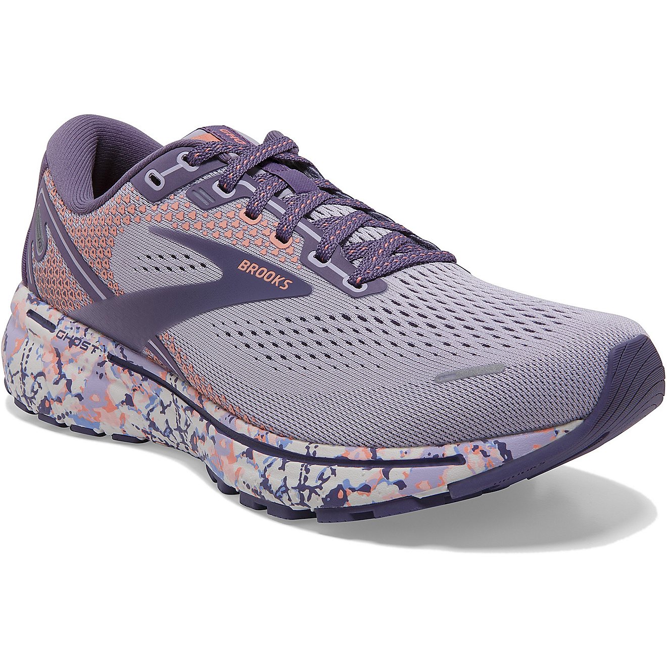 Brooks Women's Ghost 14 Delicate Dyes Running Shoes | Academy