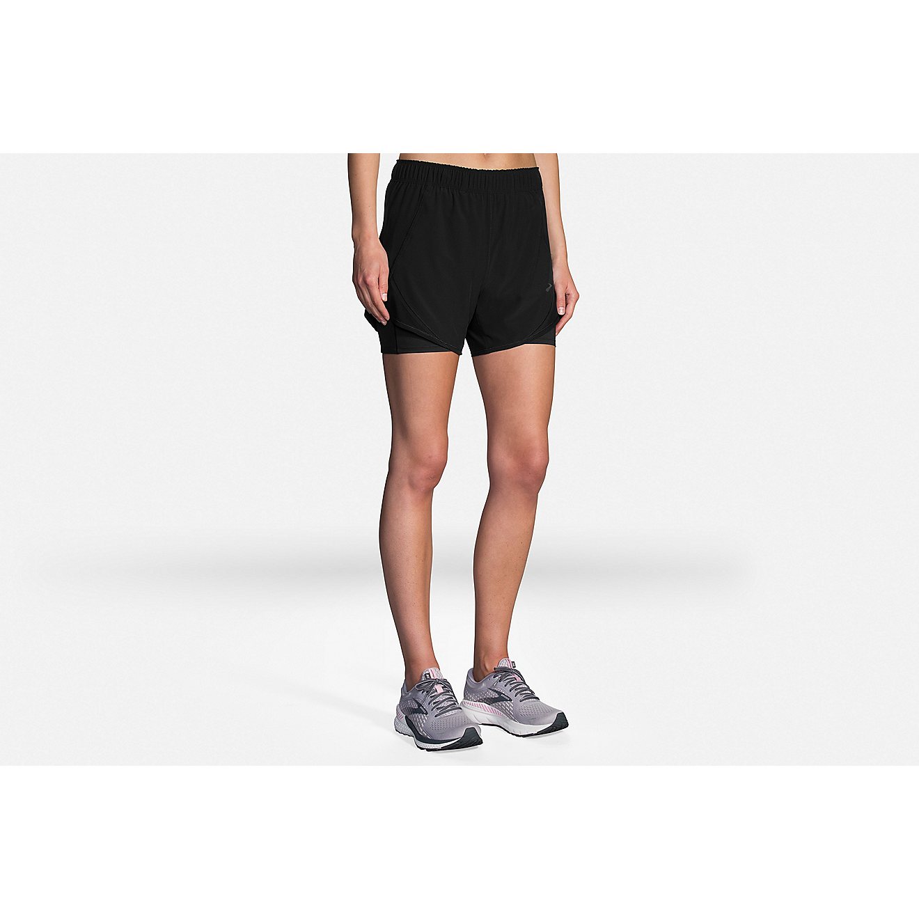 Brooks Women's Chaser 5 in 2-in-1 Shorts                                                                                         - view number 4