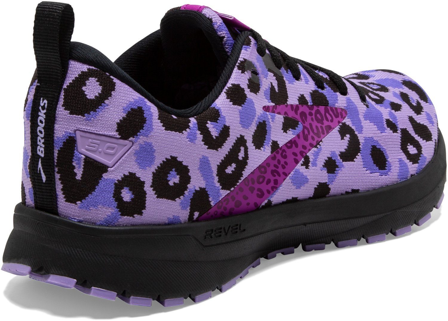 Brooks Women S Revel 5 Electric Animal Cheetah Running Shoes Academy   20736071