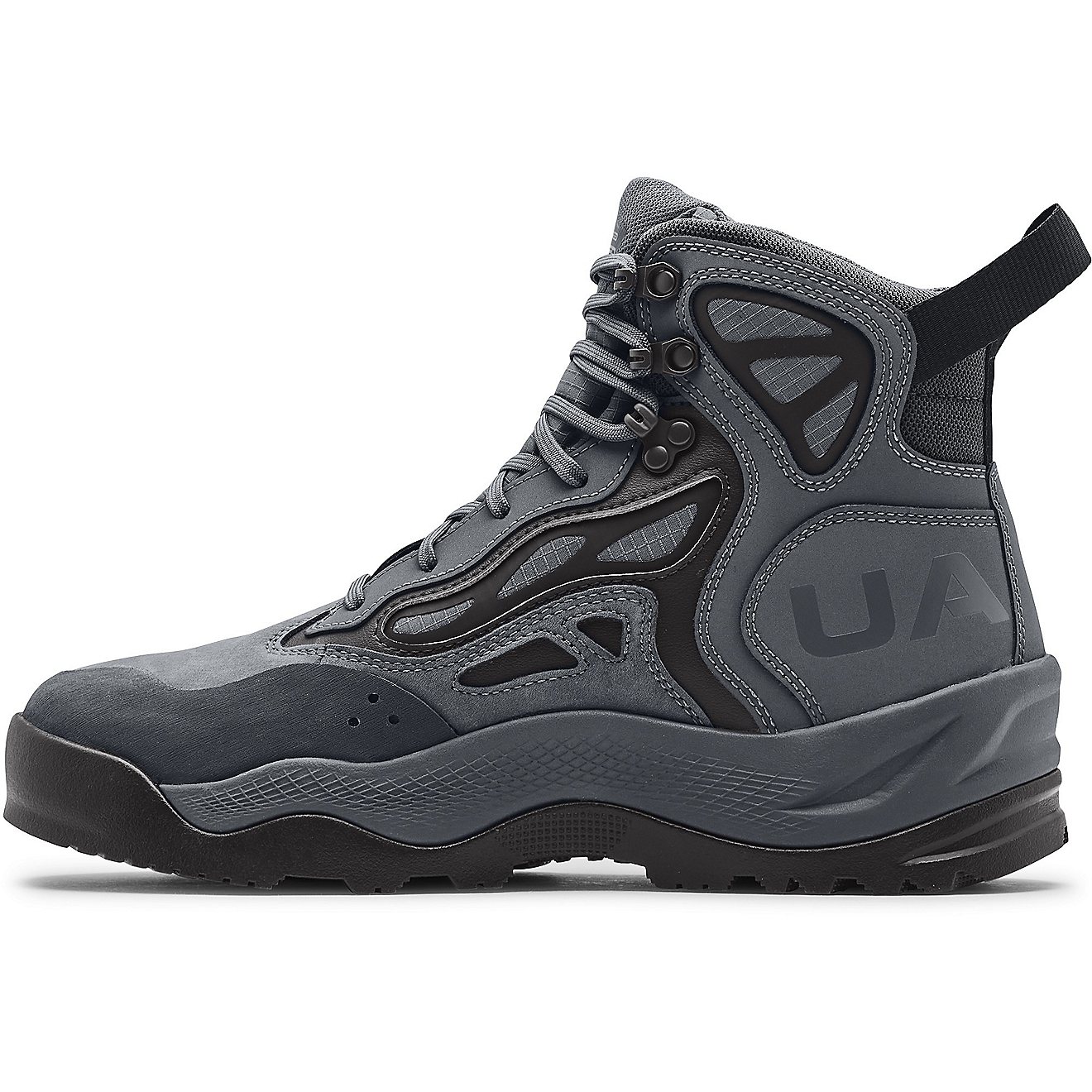 Under Armour Men's Charged Raider Mid Waterproof Hiking Boots                                                                    - view number 3