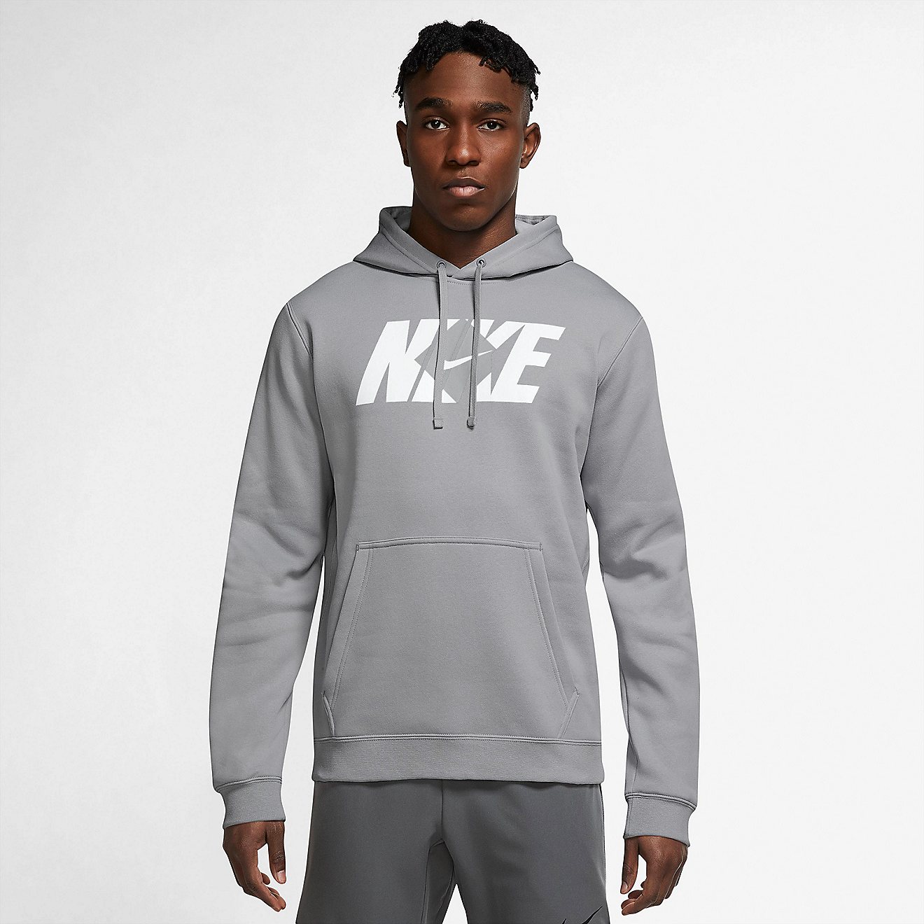 Nike Men's Diamond Essentials Fleece Long Sleeve Hoodie                                                                          - view number 1