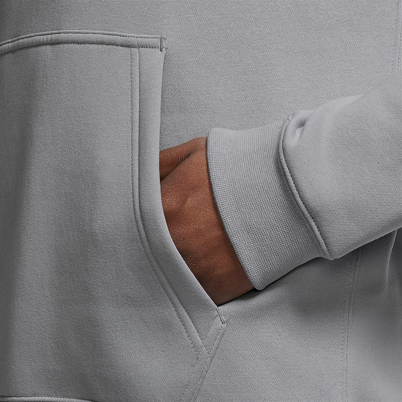 Nike Men's Diamond Essentials Fleece Long Sleeve Hoodie                                                                          - view number 3