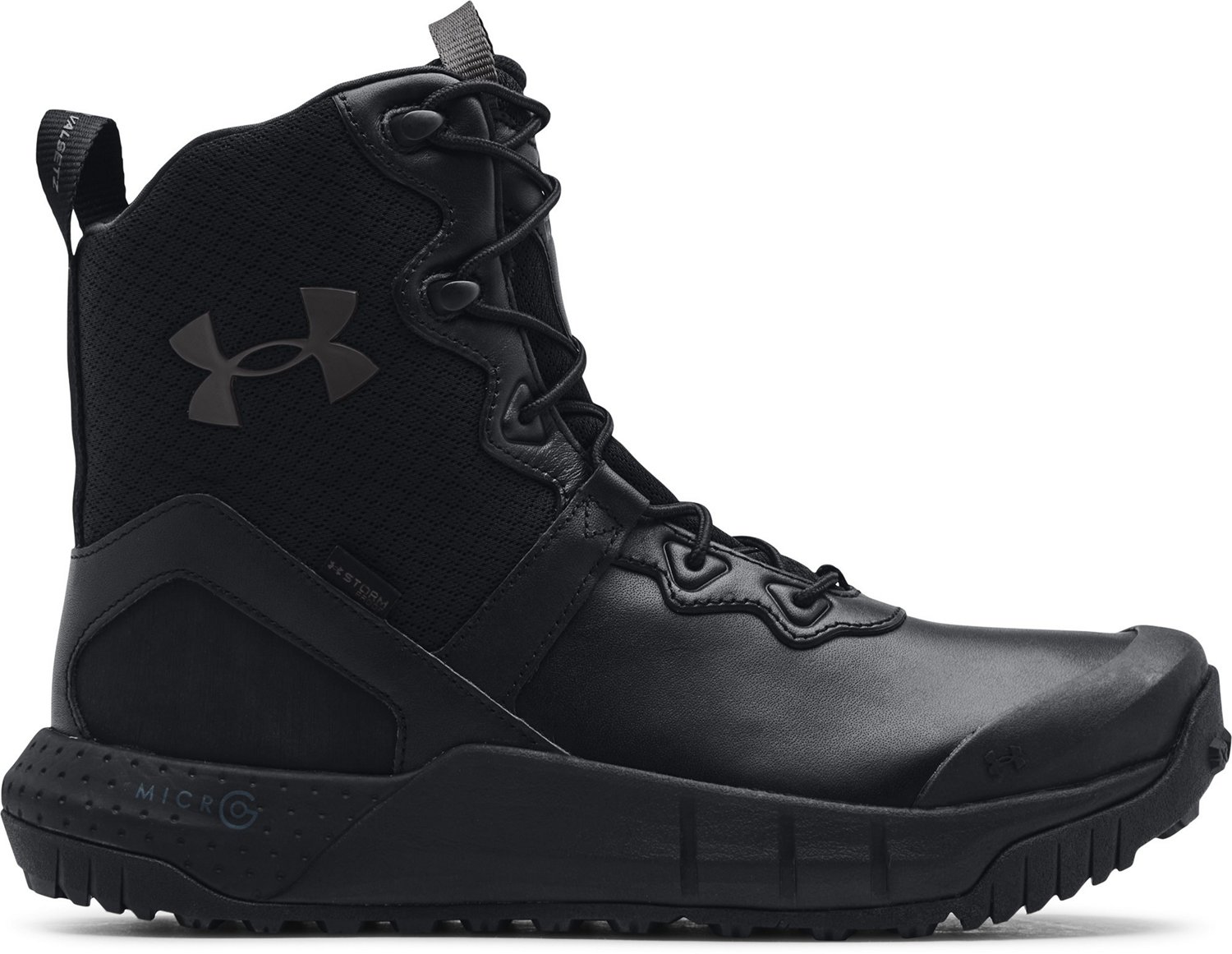 Under Armour Men's Micro G Valsetz Leather Waterproof Tactical Boots ...