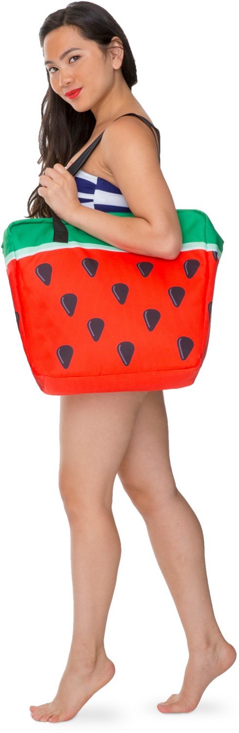 BigMouth Watermelon Novelty Cooler Tote Bag Academy