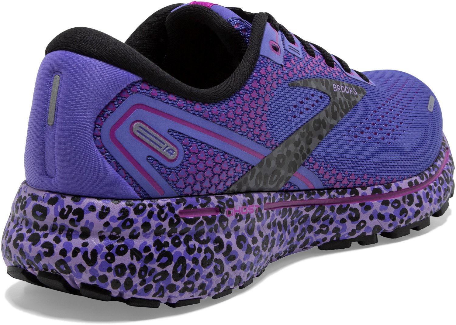 Brooks Women's Ghost 14 Electrical Animal Running Shoes - view number 4