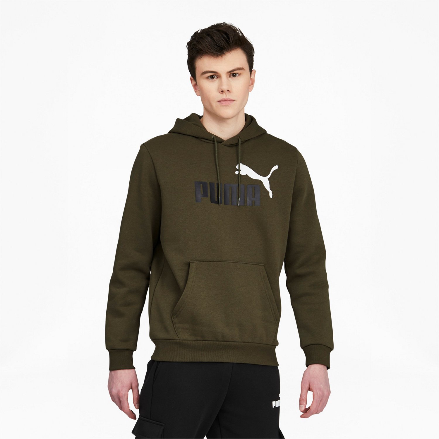 PUMA Men's Essential++ Color Big Logo Fleece Hoodie – BrickSeek