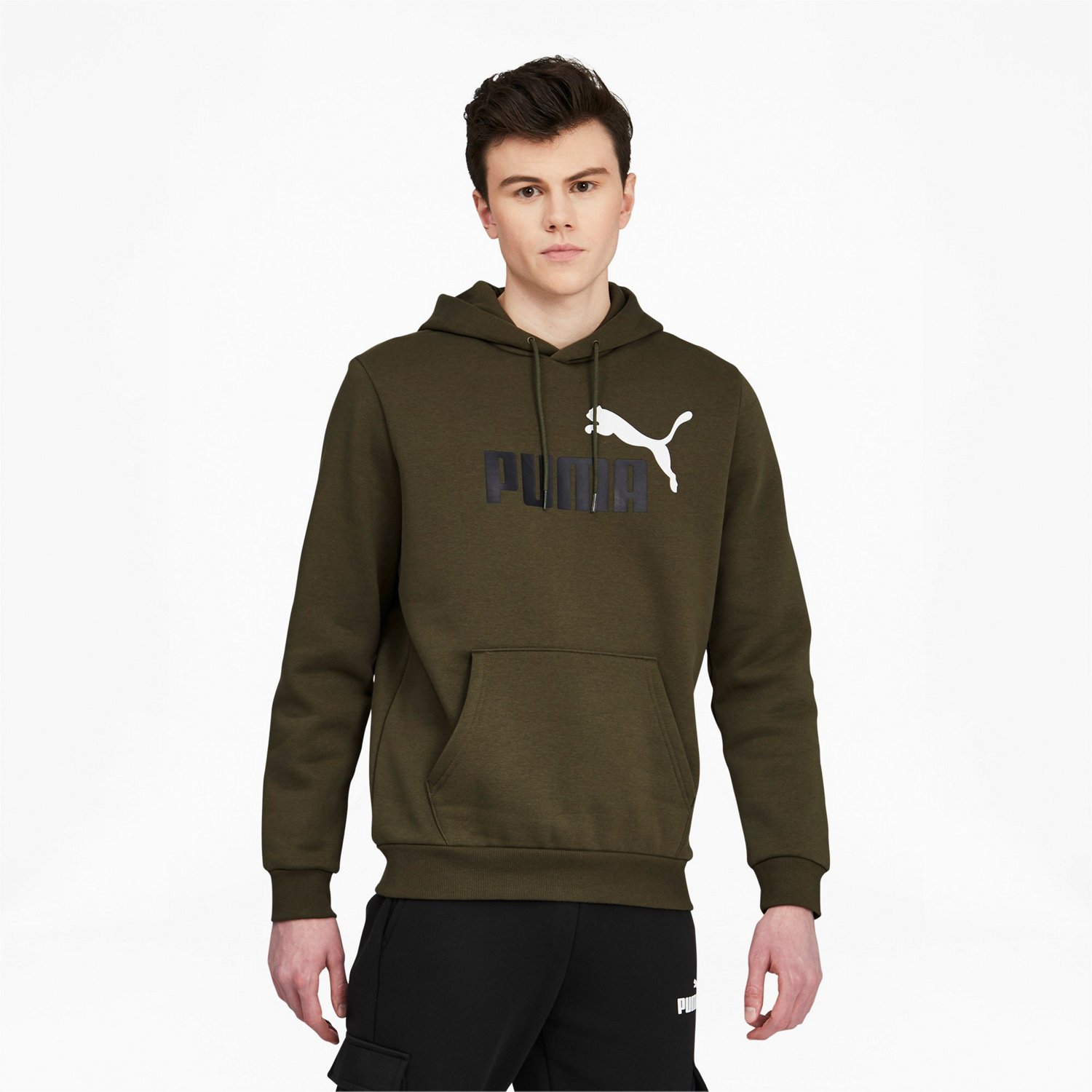 PUMA Essentials Big Logo Mens Hoodie PL in Grape Leaf, Size L – BrickSeek