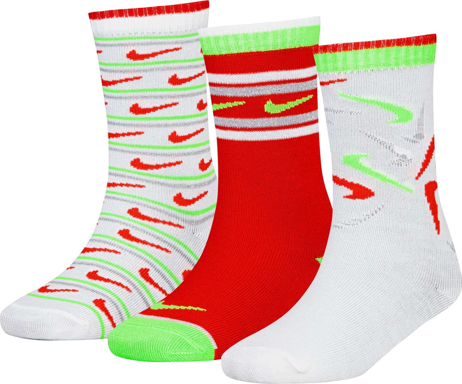 Nike Boys' Christmas Crew Socks  Academy